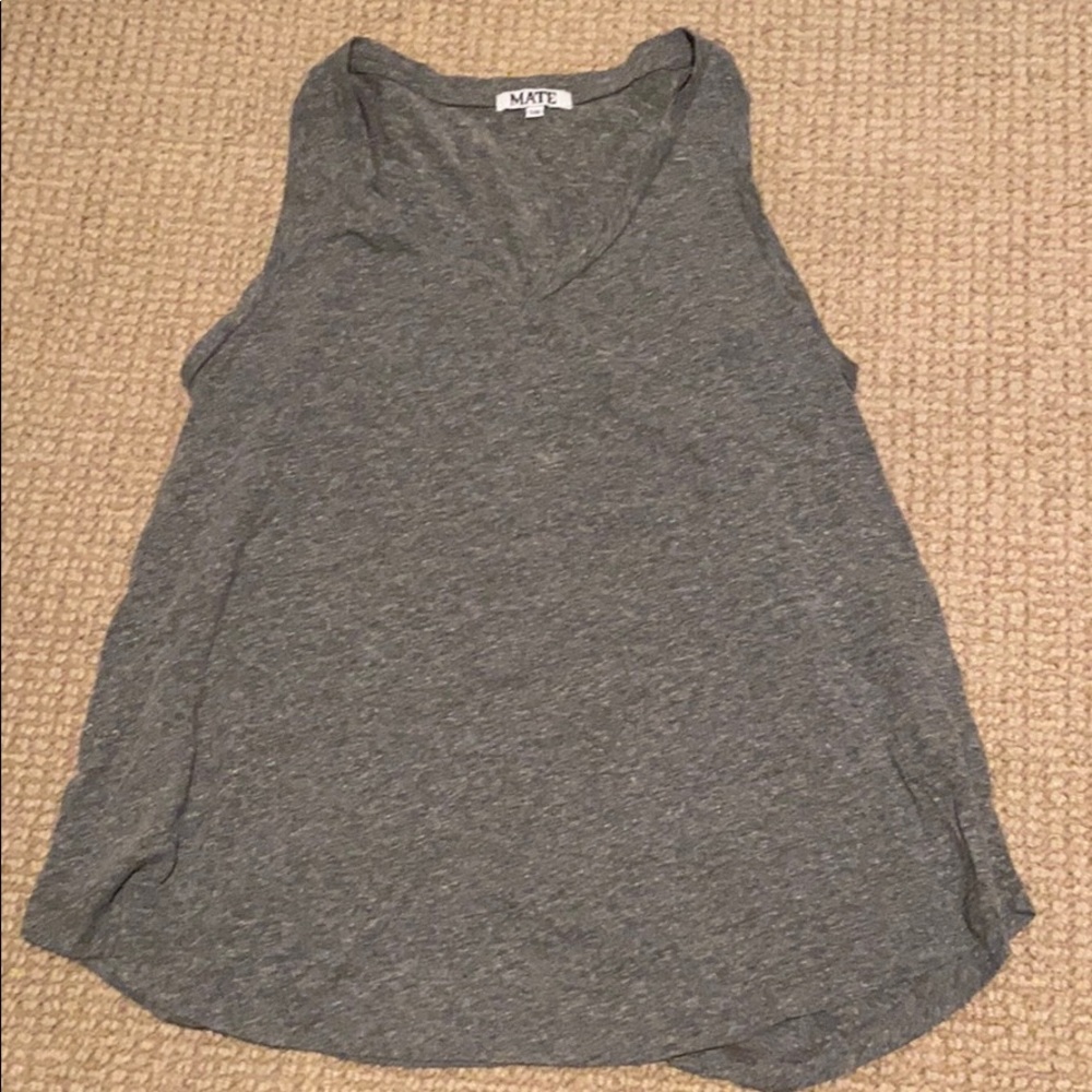 Gray tank top
